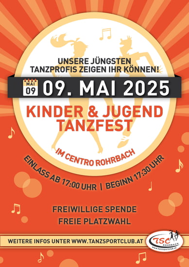 Kinder & Jugendtanzfest + Tanzabzeichen