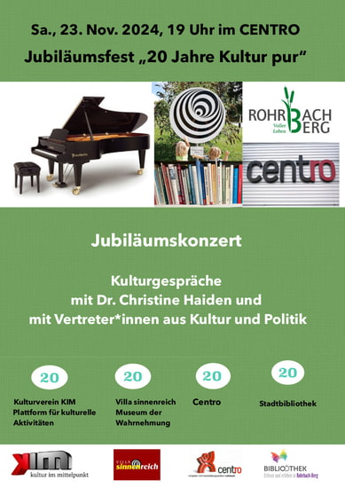 Jubiläumsfest "20 Jahre Kultur pur"
