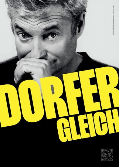 „GLEICH“, kabarettistisches Ein-Mann-Theater von Alfred Dorfer